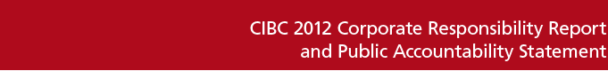 CIBC 2011 Corporate Responsibility and Public Accountability Statement