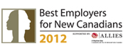 Best Employers for New Canadians logo Best Employers for New Canadians logo