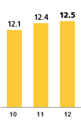 2010 - 12.1 | 2011 - 12.4 | 2012 - 12.5